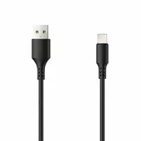 Setty data transfer and charging cable | USB-A to Lightning | 10W | 3m | black