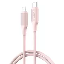 XO NB-Q265A data transfer and charging cable | USB-C to Lightning | 27W | 1m | pink