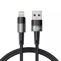 Tech-Protect UltraBoost data transfer and charging cable | USB-A to Lightning | 12W | 1m | gray