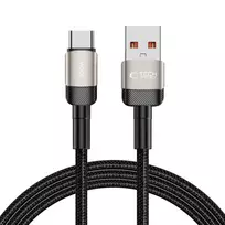 Tech-Protect UltraBoost Evo data transfer and charging cable | USB-C to USB-C | 100W | 2m | brown