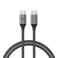 Orico CDX-100CC-BK-BP-IP data transfer and charging cable | USB-C to USB-C | 100W | 1m | black