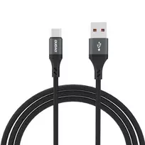 Dudao L3ST data transfer and charging cable | USB-A to USB-C | 25W | 1.2m | black