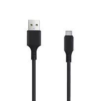 Setty data transfer and charging cable | USB-A to USB-C | 10W | 3m | black
