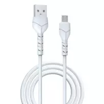 Devia Kintone EC144 data transfer and charging cable | USB-A to Micro USB | 10.5W | 1m | white