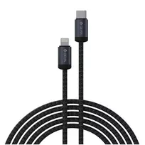 Devia Gracious EC645 data transfer and charging cable | USB-C to Lightning | 27W | 1m | black