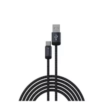 Devia Gracious EC649 data transfer and charging cable | USB-A to USB-C | 10W | 1m | black