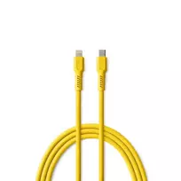 Colorum CK12-CL-05 data transfer and charging cable | USB-C to Lightning | 12W | 1.8m | yellow