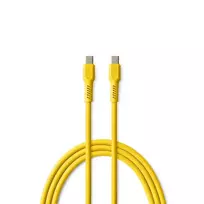 Colorum CK60-CC-05 data transfer and charging cable | USB-C to USB-C | 15W | 1.8m | yellow