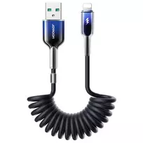 Joyroom S-A43 Crystal-Clear Series data transfer and charging cable | USB-A to Lightning | 15W | 1.5m | black