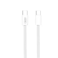 XO NB-Q260A data transfer and charging cable | USB-C to USB-C | PD | 60W | 1m | white