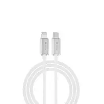 Devia Extreme EC654 data transfer and charging cable | USB-C to Lightning | 27W | 1.5m | white