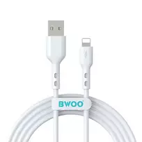 BWOO data transfer and charging cable | USB-A to Lightning | 15W | 2m