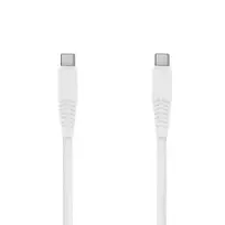 Setty KNC-C-1.52000 data transfer and charging cable | USB-C to USB-C | 20W | 1.5m | white