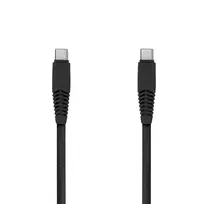 Setty KNC-C-1.52001 data transfer and charging cable | USB-C to USB-C | 20W | 1.5m | black