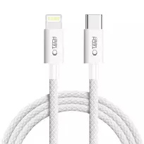 Tech-Protect Ultraboost Lite data transfer and charging cable | USB-C to Lightning | 27W | 2m | cool grey