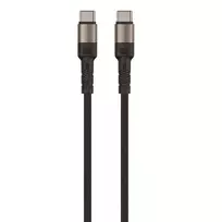 Setty KSL-02 data transfer and charging cable | USB-C to USB-C | 100W | 1m | black