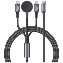 USAMS US-SJ754 data transfer and charging cable | USB-C to USB-C | 60W | 1.2m | black