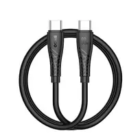 BWOO BO-X318 data transfer and charging cable | USB-C to USB-C | 60W | 1m | black