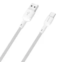 Dudao L9T data transfer and charging cable | USB-A to USB-C | 25W | 1m | white