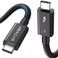 BlitzWolf BW-HDC8 data transfer and charging cable | USB-C to USB-C | 240W | 1.5m | black