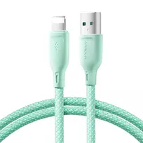 Joyroom Multi-Color Series S-A34 data transfer and charging cable | USB-A to Lightning | 15W | 1m | green