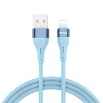 BWOO X280L data transfer and charging cable | USB-A to Lightning | 15W | 1m | blue