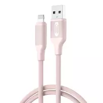XO NB265 data transfer and charging cable | USB-A to Lightning | 12W | 1m | pink