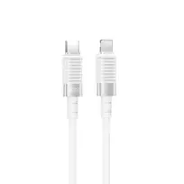 XO NB-Q282A data transfer and charging cable | USB-C to Lightning | PD | 27W | 1m | white