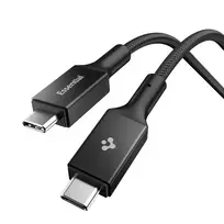 Spigen EB10010CC data transfer and charging cable | USB-C to USB-C | PD | 100W | 1m | black