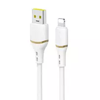 Dudao L25L data transfer and charging cable | USB-A to Lightning | 30W | 1m | white