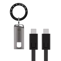 Tactical OODA Loop data transfer and charging cable | USB-C to USB-C | 60W | black