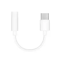 Huawei  original AUX Type C (male) to 3.5mm Jack (female) adapter CM20 white, bulk