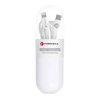 Forcell F-Energy C291 data transfer and charging cable | USB-C to Lightning | PD | 27W | 1m | white