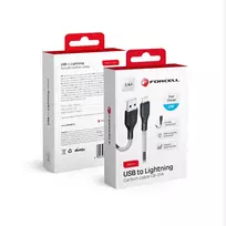 Forcell F-Energy CB-01A data transfer and charging cable | USB-A to Lightning | 12W | 1m | black