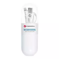 Forcell F-Energy C316 data transfer and charging cable | USB-A to Lightning | 5W | 1m | white