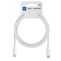 Blue Star PJ72-18-3 data transfer and charging cable | USB-C to Lightning | 27W | 1m | white