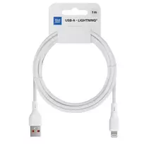 Blue Star PJ68-24-2.4 data transfer and charging cable | USB-A to Lightning | 12W | 1m | white