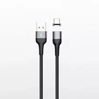USAMS SJ328 data transfer and charging cable | USB-A to Micro USB | 15W | 1m | gray