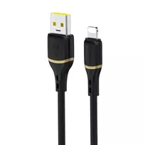 Dudao L25L data transfer and charging cable | USB-A to Lightning | 30W | 1m | black