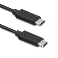 Qoltec data transfer and charging cable | USB-C to USB-C | 1m