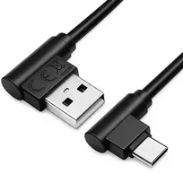 Qoltec data transfer and charging cable | USB-C to USB-A | 1m