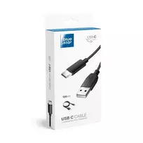Blue Star Lite data transfer and charging cable | USB-A to USB-C | 15W | 1.2m | black