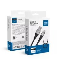 Blue Star TFK-DC-003 data transfer and charging cable | USB-A to USB-C | PD, QC 4.0 | 20W | 1.2m | black