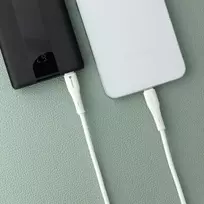 Forcell F-Energy C344 data transfer and charging cable | USB-C to USB-C | QC 4.0, PD | 60W | 1m | white