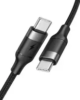 VEGER CC02 data transfer and charging cable | USB-C to USB-C | PD | 100W | 1.5m | black