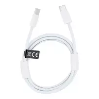 OEM HD26 data transfer and charging cable | USB-C to USB-C | PD, QC 3.0 | 30W | 2m | white