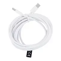 OEM HD26 data transfer and charging cable | USB-C to USB-C | PD, QC 3.0 | 30W | 3m | white
