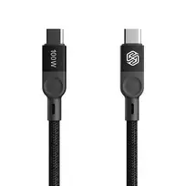 Nillkin MagCharge data transfer and charging cable | USB-C to USB-C | PD 3.0 | 100W | black