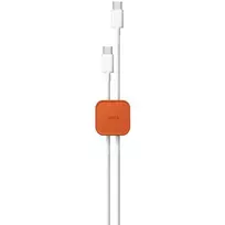 uniq Self-adhesive cable organizer set of 8, orange | sienna orange