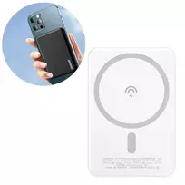 Dudao K14S external battery (power bank) | 5000 mAh | 10W | USB-C, Micro USB, MagSafe | white